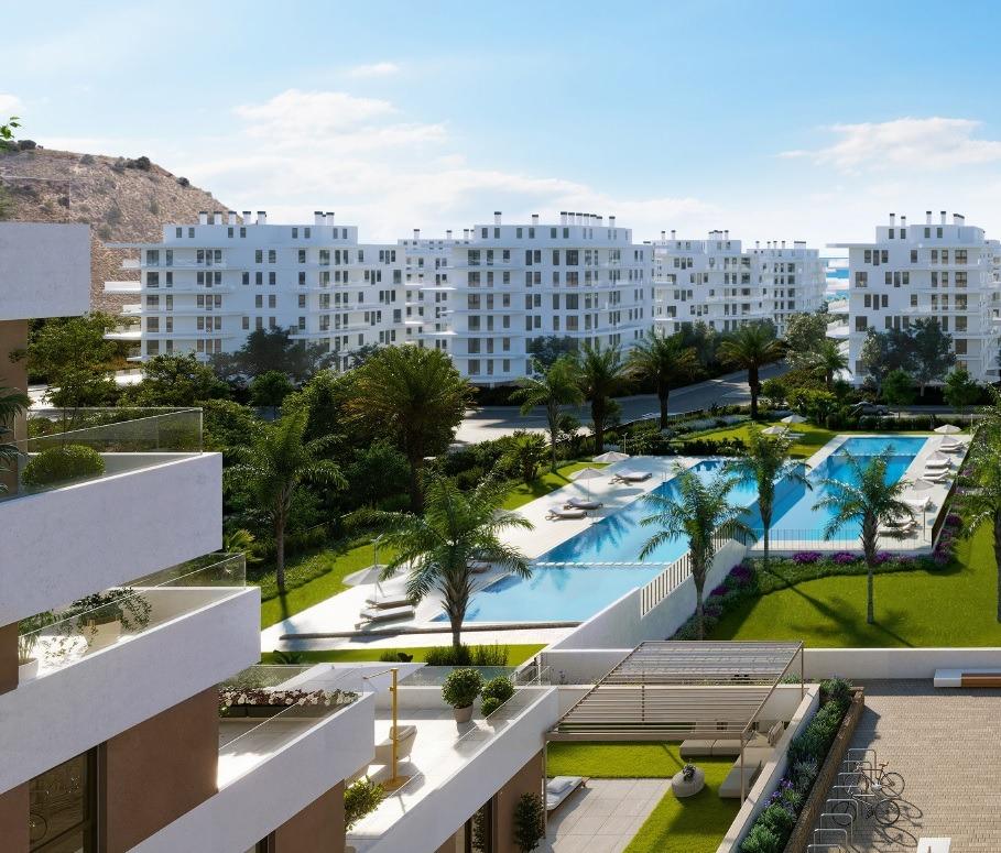 Kattohuoneisto Villajoyosa, Alicante, Espanja 3 makuuhuonetta, 113 m2 No. 111193