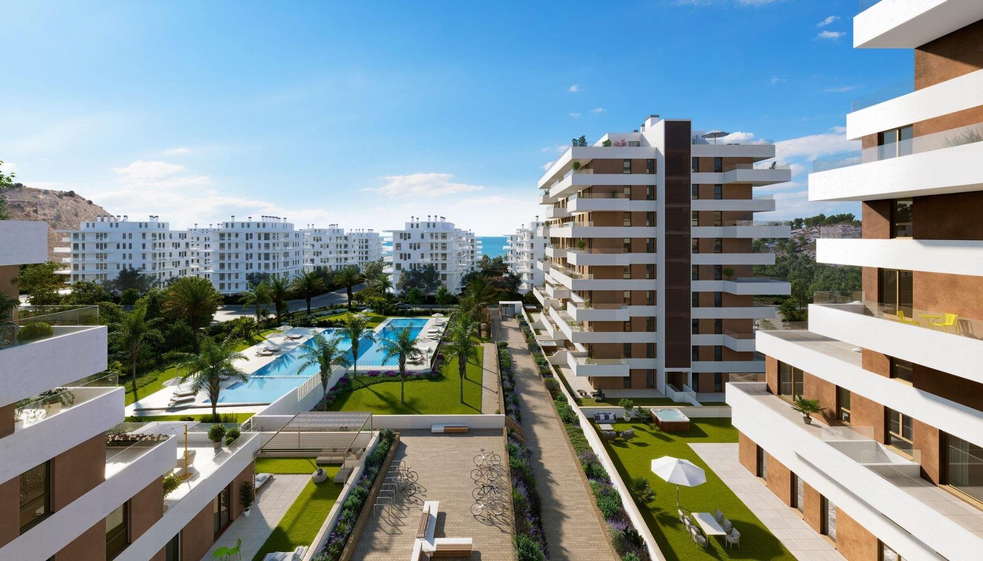Kattohuoneisto Villajoyosa, Alicante, Espanja 3 makuuhuonetta, 113 m2 No. 111193
