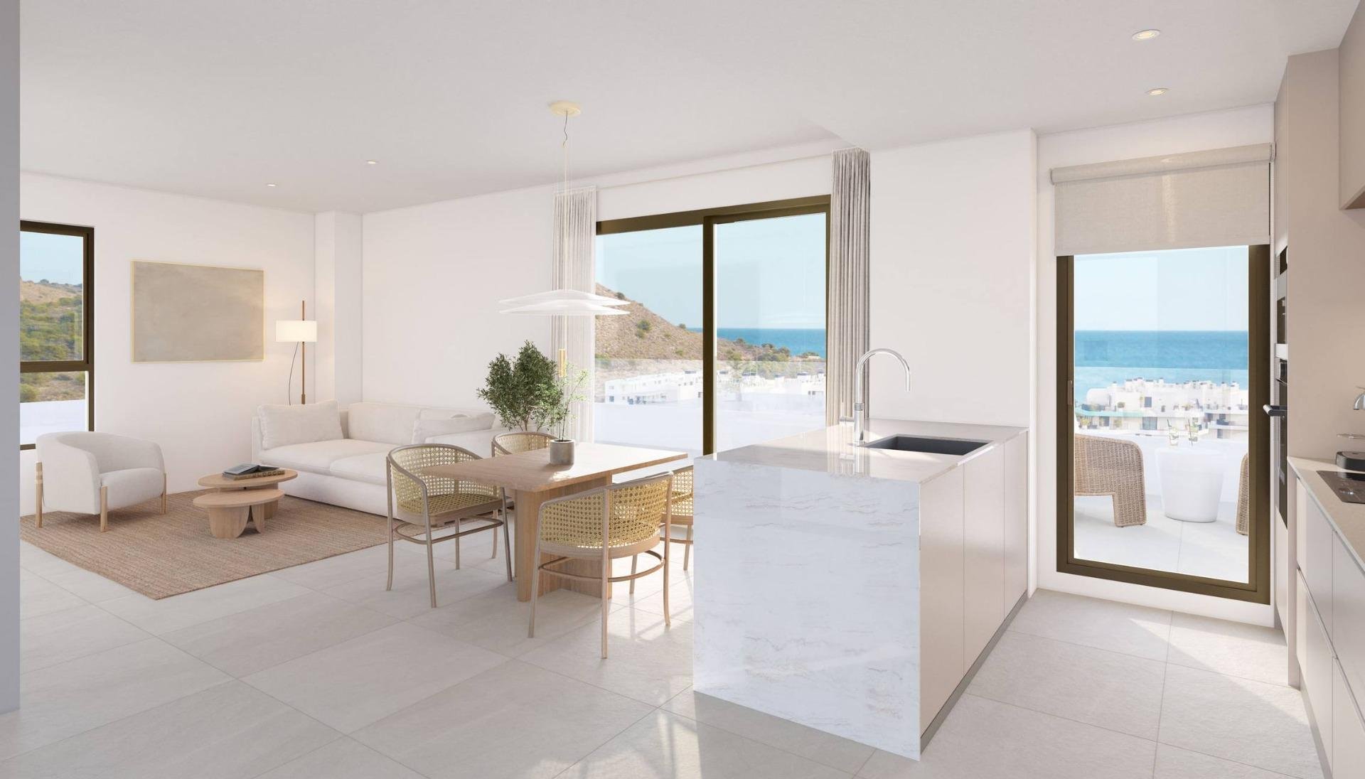 Kattohuoneisto Villajoyosa, Alicante, Espanja 3 makuuhuonetta, 113 m2 No. 111193