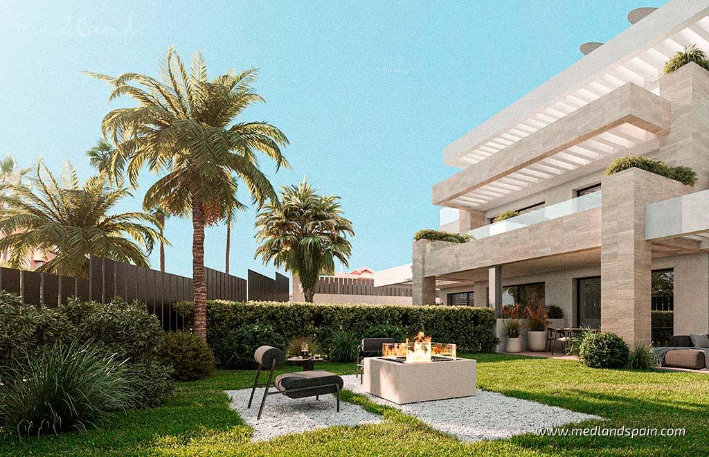 Apartment in Estepona, Malaga, Spain 2 bedrooms, 91 sq.m. No. 108523
