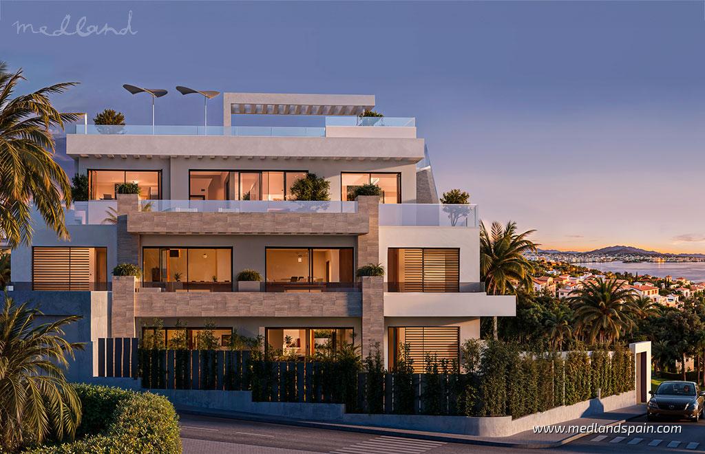Apartment in Estepona, Malaga, Spain 2 bedrooms, 91 sq.m. No. 108523
