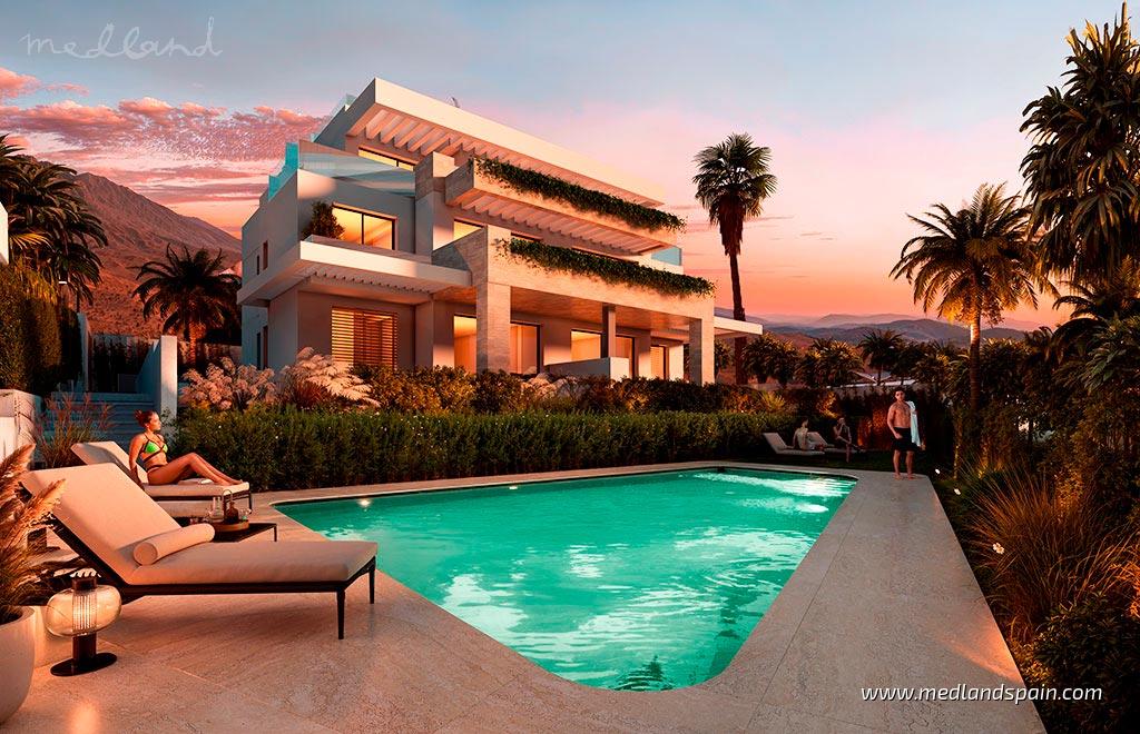 Apartment in Estepona, Malaga, Spain 2 bedrooms, 91 sq.m. No. 108523