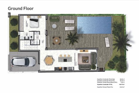 Villa till salu Almoradi, Alicante, Spanien 3 sovrum, 140 kvm. Nr. 98325 - foto 29