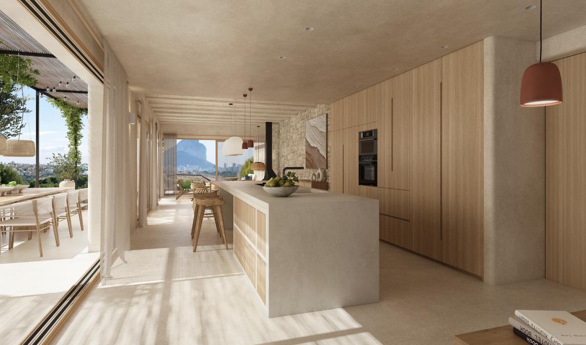 Villa in Calpe, Alicante, Spain 4 bedrooms, 675 sq.m. No. 113052