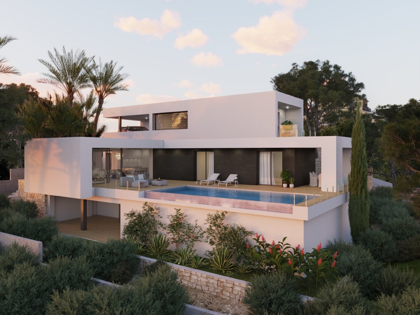 Villa en Cumbre Del Sol, Alicante, España 3 dormitorios, 442 m2 No. 90359