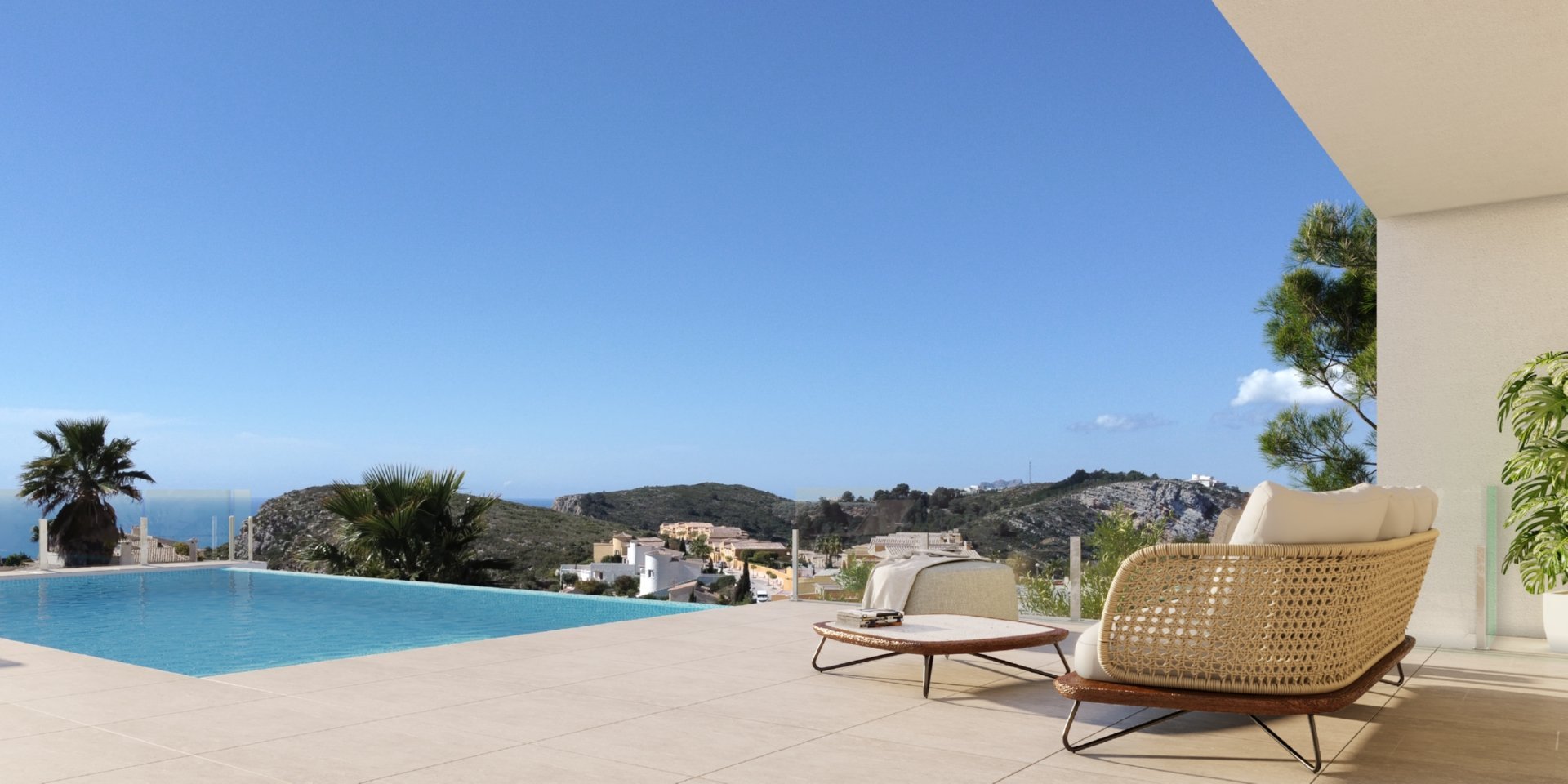 Huvila Cumbre Del Sol, Alicante, Espanja 3 makuuhuonetta, 333 m2 No. 90357