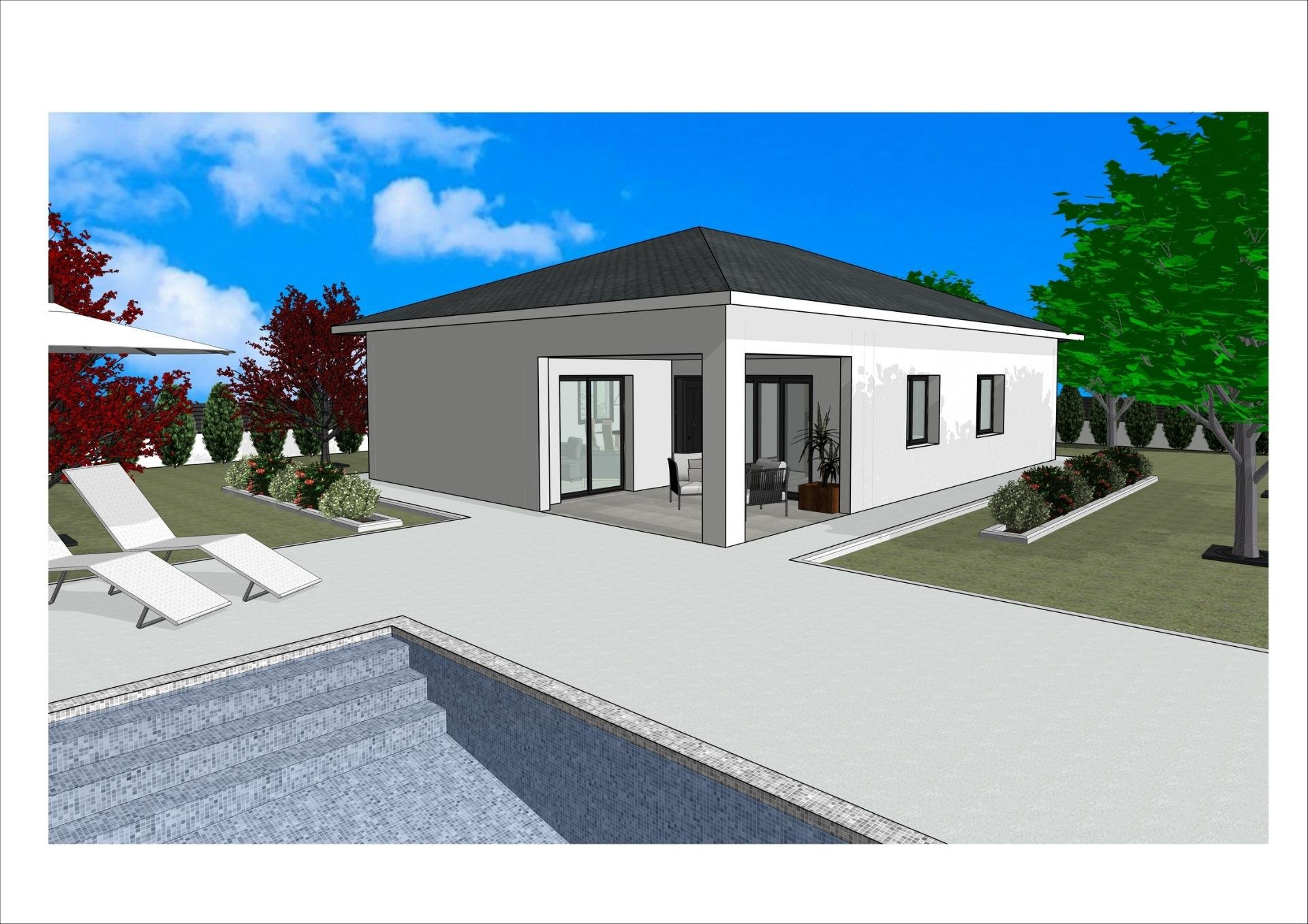 Villa à Pinoso, Alicante, Espagne 2 chambres, 115 m2 No. 103339