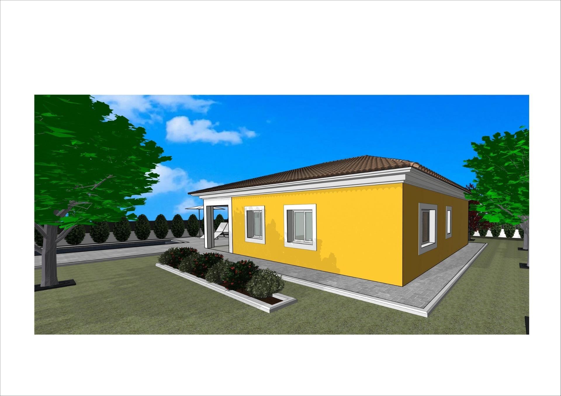Villa à Pinoso, Alicante, Espagne 2 chambres, 115 m2 No. 103339