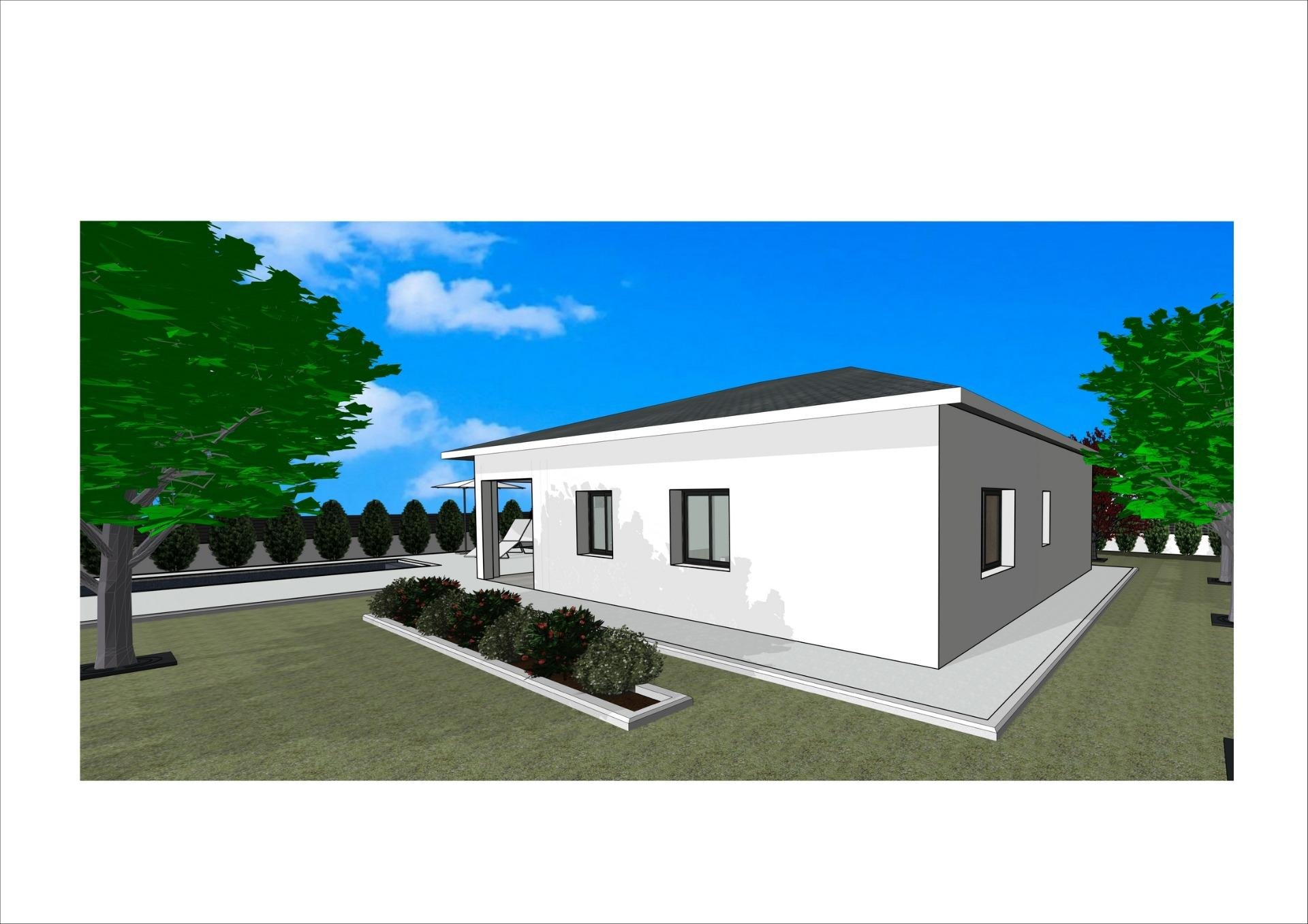 Villa à Pinoso, Alicante, Espagne 2 chambres, 115 m2 No. 103339