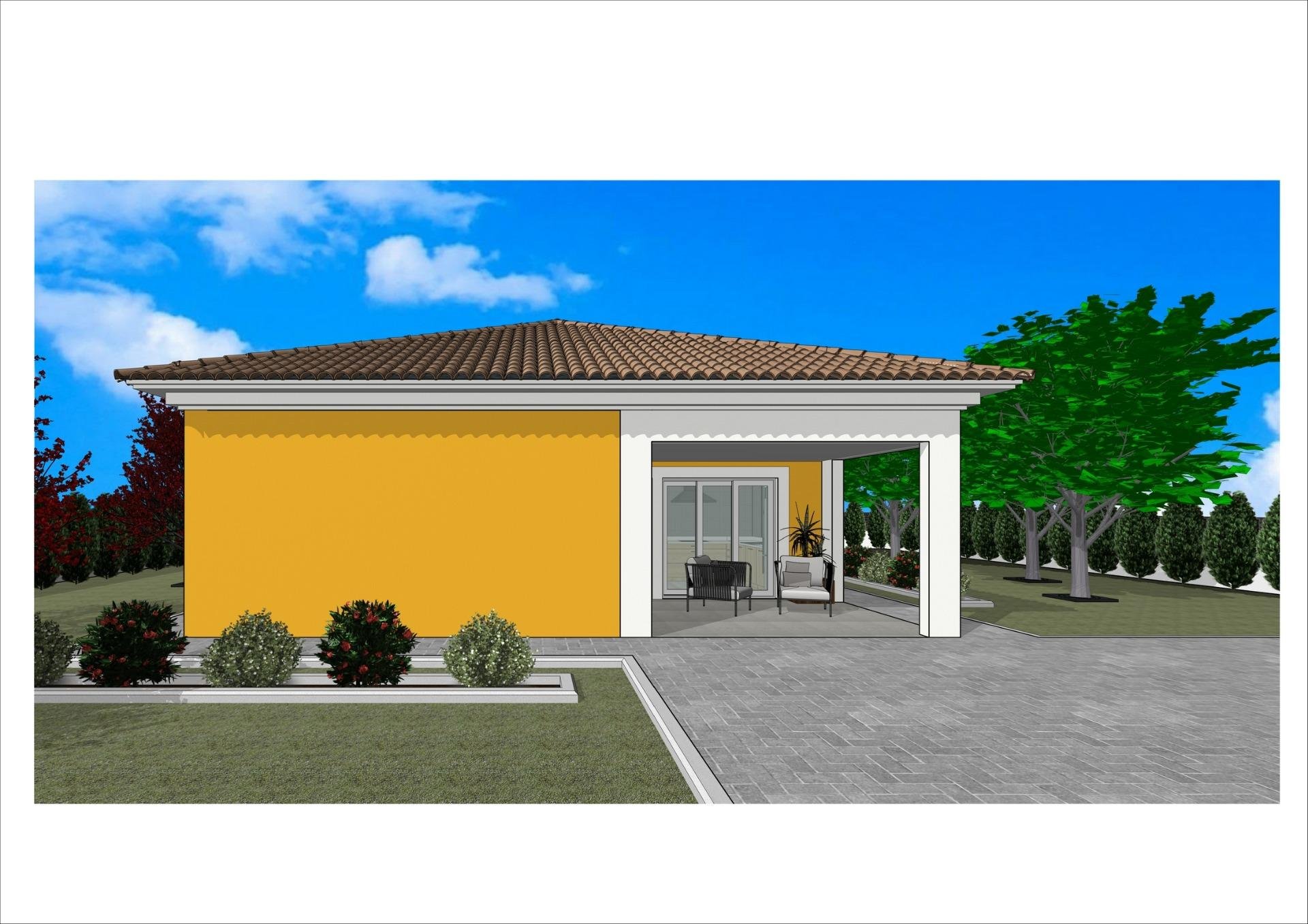 Villa à Pinoso, Alicante, Espagne 2 chambres, 115 m2 No. 103339