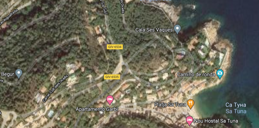Land plot Begur, Girona, Spain No. 93219