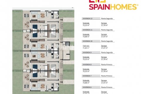 Lägenhet till salu Fuente Alamo, Murcia, Spanien 2 sovrum, 78 kvm. Nr. 108166 - foto 19